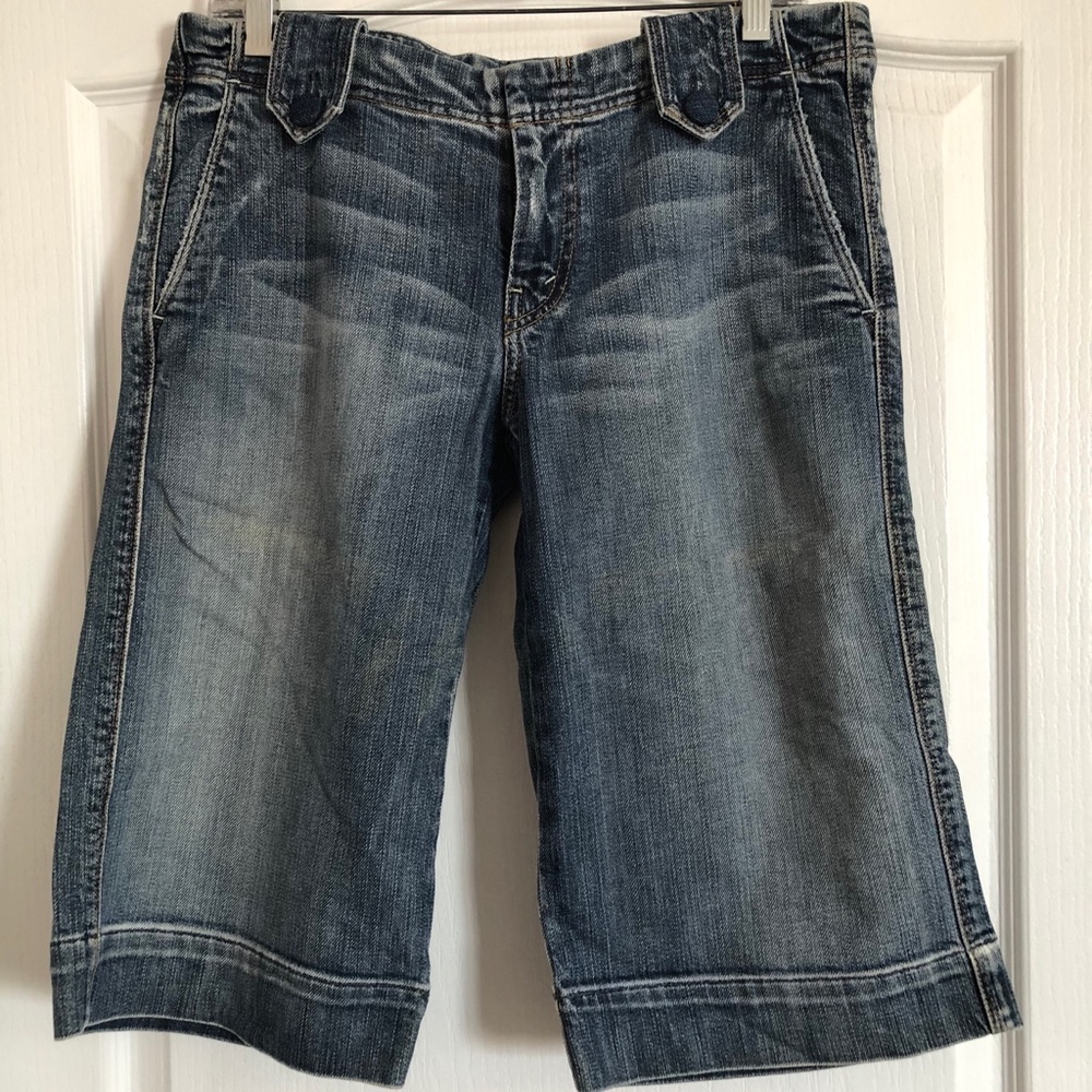 7 For All Mankind Trouser Short p167B080U-080U